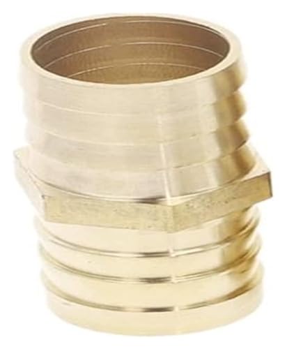 Gerader Schlauchanschluss aus Messing mit gleichem Widerhaken, for DIY-Gas-Kupfer-Widerhaken-Verbindungsstück-Adapter(Od 19Mm to 25Mm) von YHNNH