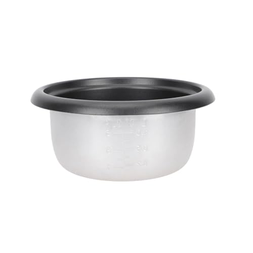Innerer Kochtopf Reiskocher Liner Topf Kochen Kuchen Backen Schüssel Kochtopf Ersatzzubehör Versorgung Legierung Pfannen Antihaft(23.00X18.50X10.00CM) von YHNNH