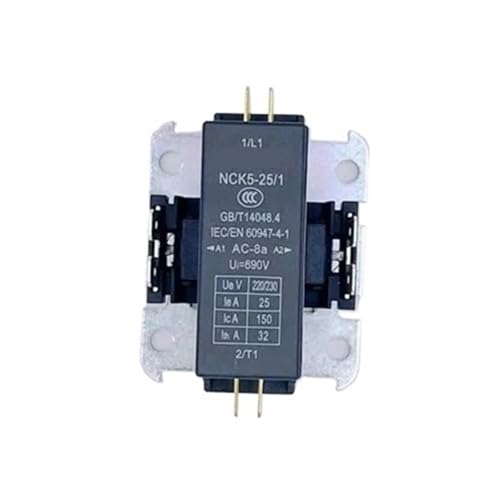Klimaanlage AC Schütz NCK5-25/1 NCK5-32/1 NCK5-40/1 Klimaanlage Relais 1P 2P Klimaanlage 220V 230V NCK5(NCK5-25-1) von YHNNH