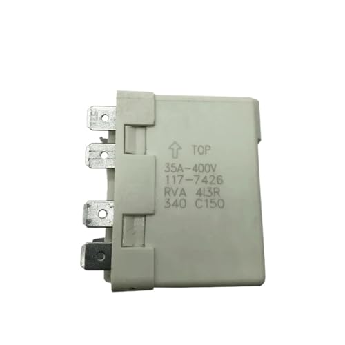 Kühlschrankzubehör for Maschinenherstellung, 35 A-400 V, 117-7426, Kompressor-Relaisstarter, kompatibel mit Manitowoc, kompatibel mit HOSHIZAKI, Eismaschine Kühlschrankzubehör for Maschinenherstellung, 35 A-400 V, 117-7426, Kompressor-Relaisstarter, kompatibel mit Manitowoc, kompatibel mit HOSHIZAKI, Eismaschine von YHNNH