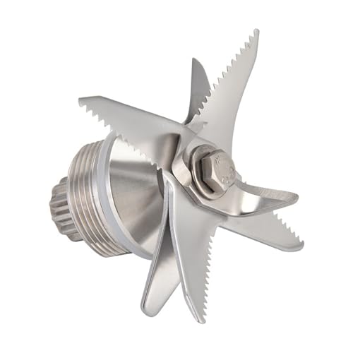 Messer-Eiszerkleinerer mit Edelstahlklingen for Entsafter-Mixer, kompatibel mit TWK, TM 767 800, kompatibel mit JTC, 767 800, Teil for 2-Liter-Behälter 010 767 800 G5200(1PCS) von YHNNH
