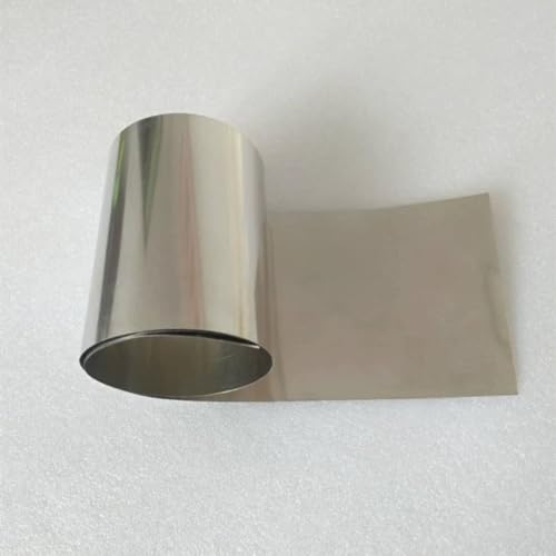 Nickelfolie, Nickelblech, Nickelspule, Nickelplatte – Ni ≥ 99,99% for wissenschaftliche Forschung und industrielle Anwendungen(2mmx100mmx100mm) von YHNNH