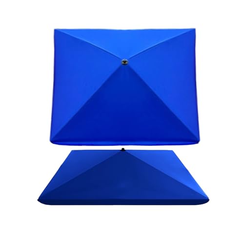 Rechteckiger Terrassenschirm, Ersatzdach, 4 Arme, UV-beständig, waschbarer Stoff für den Garten, 2,0 x 2,0 m, 2,2 x 1,8 m, 2,5 x 2,5 m, 3,2 x 2,5 m, Sonnenschirmabdeckung für den Außenbereic Rechteckiger Terrassenschirm, Ersatzdach, 4 Arme, UV-beständig, waschbarer Stoff für den Garten, 2,0 x 2,0 m, 2,2 x 1,8 m, 2,5 x 2,5 m, 3,2 x 2,5 m, Sonnenschirmabdeckung für den Außenbereic von YHNNH