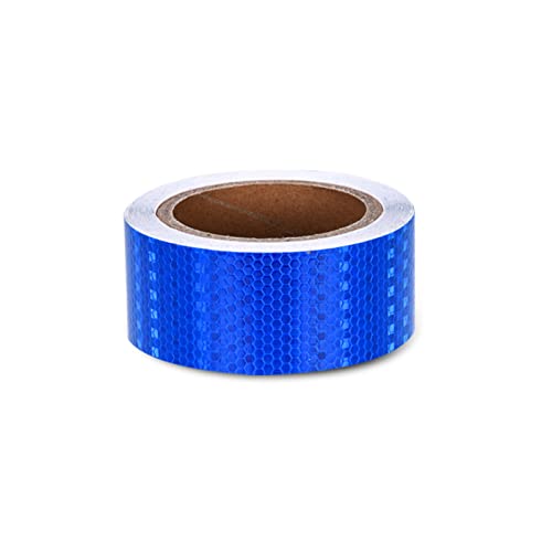 Reflektierendes Klebeband, Markierungs-Warnband, selbstklebender reflektierender dekorativer Aufkleber(Blu) von YHNNH