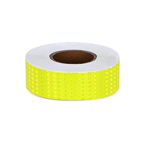 Reflektierendes Klebeband, Markierungs-Warnband, selbstklebender reflektierender dekorativer Aufkleber(Fluorescent) von YHNNH