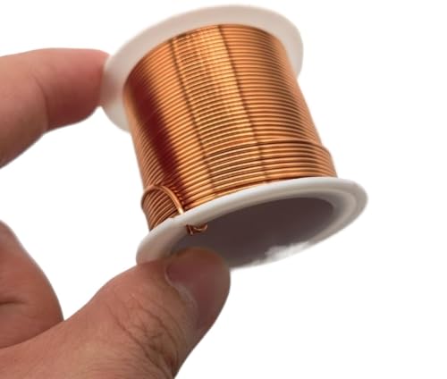 Reiner Kupferdraht Kupferlot, Lackdraht, aus Kupferwicklung for Magnetspulen(Od 0.85mm) von YHNNH