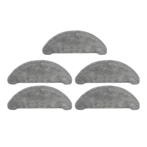 Roboter-Staubsauger-Mopphalter, Kompatibel Mit Roidmi, EVE Plus, Wassertank-Tablett, Mopptücher, Ersatzteile, Mopphalterung, Zubehör(5pcs) von YHNNH