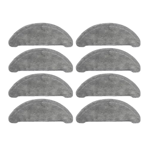 Roboter-Staubsauger-Mopphalter, Kompatibel Mit Roidmi, EVE Plus, Wassertank-Tablett, Mopptücher, Ersatzteile, Mopphalterung, Zubehör(8pcs) von YHNNH