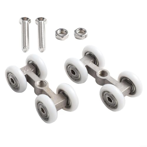 Rollen for Schiebetüren, Edelstahl for längere Lebensdauer(2pcs) von YHNNH
