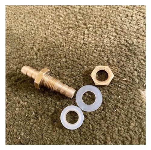 Schlauchtülle, Schott, Messing, Stachelrohr, Rohrverschraubung, Verbindungsstück, Adapter, for Brenngas, Wasser, Kupfer(16Mm) von YHNNH