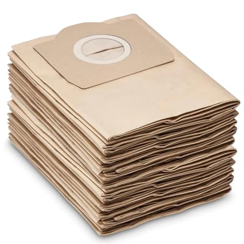 Staubsaugerbeutel, Kompatibel Mit Kärcher, 6.959-130.0 WD3 MV3 WD3 Premium Nass- Und Trockensauger, SE4001 MV1 WD3200 WD3300 A2204 A2656(10pcs) von YHNNH