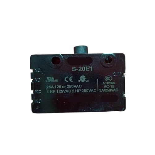 Waschmaschine Vier Füße S-20E1 Netzschalter 25A Teppich Maschine Schalter Taste(Short) von YHNNH