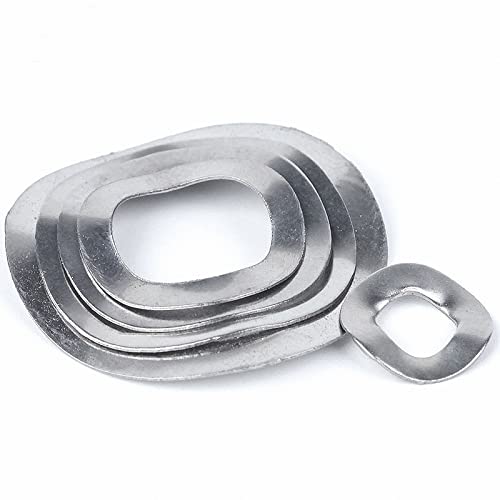 Wellenscheiben aus Edelstahl A2 304 – metrische Federscheiben for M3 M4 M5 M6 M8 M10 M12 M14 M16 M19(M12x18x0.3 10pcs) von YHNNH