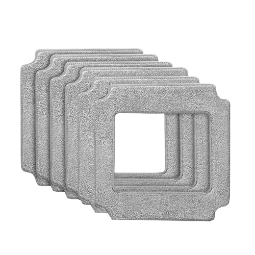 Wischmopp For Glasreinigung, Kompatibel Mit ABIR, WD8-Fensterreinigungsroboter, 21 × 21 Cm, Waschbare Lappen For Fensterputzen Und Wischen Von Glas Wischmopp For Glasreinigung, Kompatibel Mit ABIR, WD8-Fensterreinigungsroboter, 21 × 21 Cm, Waschbare Lappen For Fensterputzen Und Wischen Von Glas von YHNNH