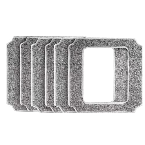 Wischmopp-Tuch, Kompatibel Mit ABIR, WD8-Fensterputzroboter, Wiederverwendbare, Waschbare Lappen For Reinigen Von Fensterglas-Ersatzteilen, Hohe Saugfähigkeit(6pcs) von YHNNH