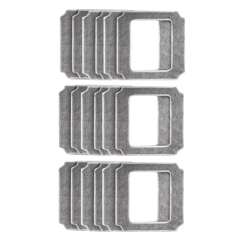 Wischmopp-Tuch, Kompatibel Mit ABIR, WD8-Fensterputzroboter, Wiederverwendbare, Waschbare Lappen For Waschen Von Fensterglas-Ersatzteilen, 6/12/18-teiliges Tuch(18pcs) von YHNNH