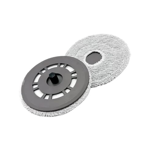 Wischtablett, Kompatibel Mit Dreame, L10s Pro X20 Pro Tablett-Wischhalterhalterung Mit Wischtuch-Ersatzzubehörteilen(2Mop and 2Mount) von YHNNH