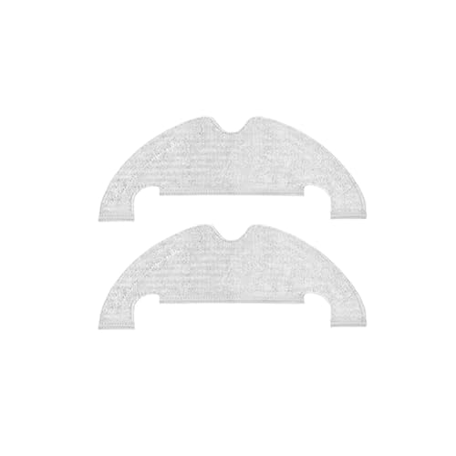 Wischtuch, Kompatibel Mit Xiaomi, Roboterstaubsauger X10, Kompatibel Mit Dreame, Z10 Pro D10 Plus D10s Plus Tücher, Lappen, Staubsauger-Ersatzteile(2pcs) von YHNNH