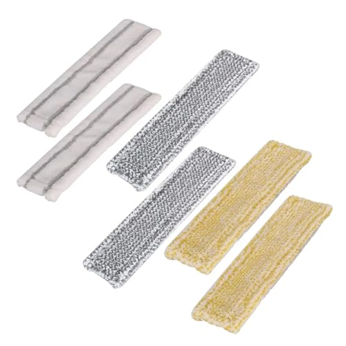 Wischtücher, Kompatibel Mit Kärcher, WV1 WV50 WV75 WV2 WV5 Mikrofaser-Fensterreiniger-Maschine, Wischtücher, Ersatzzubehör, Passend For Moppkopf-Ersatzteile,(WV50 WV75 WV2 Y) von YHNNH