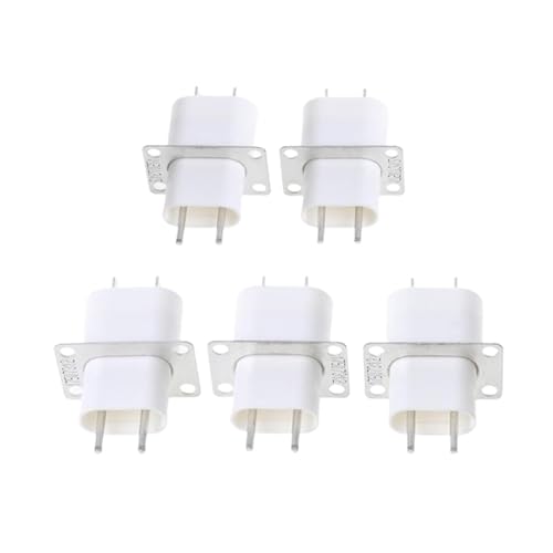 Y98B 5Pcs Elektronische Mikrowelle Magnetron 4 Filament Pin Steckdosen Konverter Hause von YHNNH
