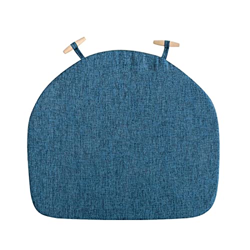 YHNNH， 1 Stück Stuhlpolster for Esszimmerstühle, Ersatzkissen for Esszimmerstühle, waschbare Sitzpolster for Küchenstühle in U-Form, individuelle Sitzpolster for das Esszimmer, verformungssicher(Bue) von YHNNH