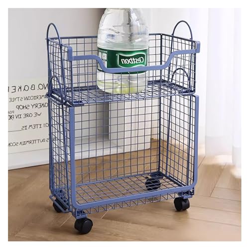 YHNNH, 2-stufiger Snackregal-Präsentationsständer, freistehende Supermarktregale for Büro, Küchenschrank, Speisekammer, Einzelhandelsgeschäfte, Wohnheim(White) von YHNNH