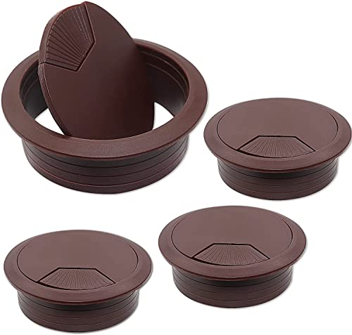 YHNNH, 60 mm Kabeldurchführung for den Schreibtisch, 4-tlg. schwarze Kabeldurchführung for den Schreibtisch, Kabelführung for den Schreibtischtisch for Zuhause und das Büro, Tischoberflächen-Anschluss YHNNH, 60 mm Kabeldurchführung for den Schreibtisch, 4-tlg. schwarze Kabeldurchführung for den Schreibtisch, Kabelführung for den Schreibtischtisch for Zuhause und das Büro, Tischoberflächen-Anschluss von YHNNH