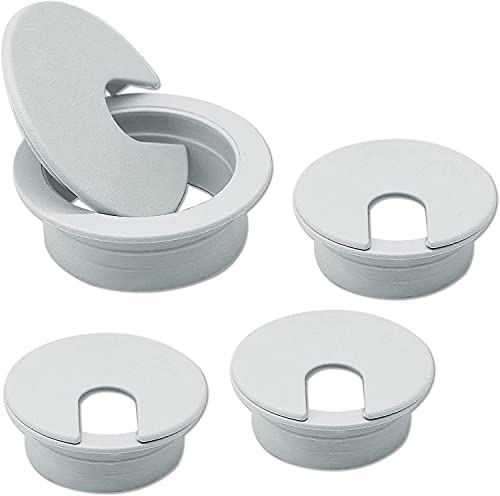 YHNNH, 60 mm Kabeldurchführung for den Schreibtisch, 4-tlg. schwarze Kabeldurchführung for den Schreibtisch, Kabelführung for den Schreibtischtisch for Zuhause und das Büro, Tischoberflächen-Anschluss YHNNH, 60 mm Kabeldurchführung for den Schreibtisch, 4-tlg. schwarze Kabeldurchführung for den Schreibtisch, Kabelführung for den Schreibtischtisch for Zuhause und das Büro, Tischoberflächen-Anschluss von YHNNH