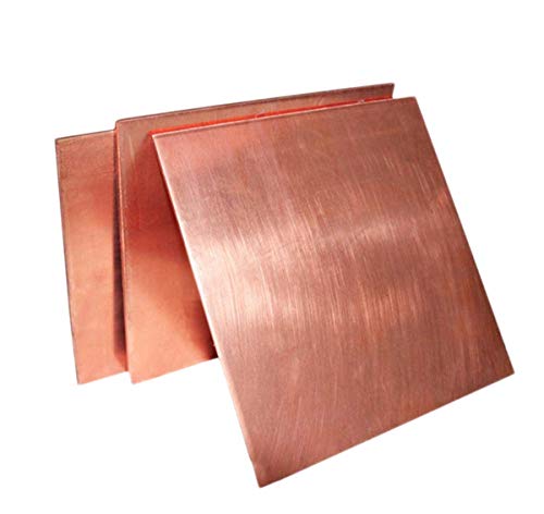 YHNNH, Aus Kupfer Bearbeitbare Kupferbleche for Emaillieren(100mmx100mm/3.9inchx3.9inch) von YHNNH