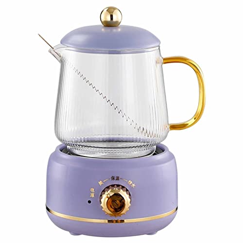 YHNNH， Automatische Verdickungsglas-Multifunktions-Elektrokochkanne, geräuscharmes Kochen, 360 W, B, 600 ml (Farbe: C, Größe: 600 ml)(C,0.6 Litres) von YHNNH