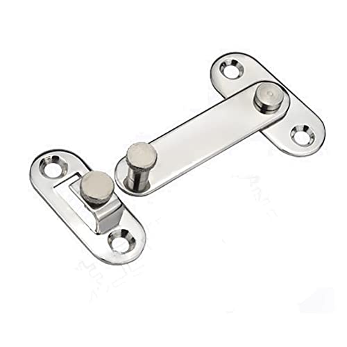 YHNNH, Hakentür Haspe Automatisierung Edelstahl 304 Tür Vorhängeschloss Poliert Platte Schloss Schranktüren Schlösser Geladen Toggle Latch von YHNNH