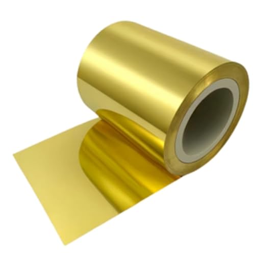 YHNNH, Messing Metall Dünne Platte Metallblech Dünne Kupferrolle Messingstreifen Kupferblech for Metallbearbeitung DIY Breite(0.05 * 300mm) von YHNNH