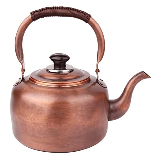 YHNNH， Pfeifen Vintage Pfeifen Teekannen Teekanne Herdplatte mit Griff Kaffeekannen for Gasherd Teekanne(3L) von YHNNH