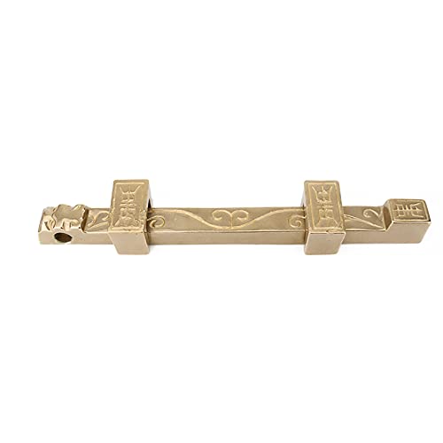 YHNNH, Schieberiegelschloss aus Messing, Türschnalle, antiker Riegel, Türschloss for Türen, Fenster, Zäune(36cm) von YHNNH