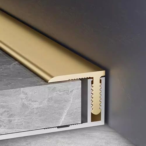 YHNNH 1 T-förmige Bodenübergangsleiste aus Messing – 100 cm Spaltabdeckung for Türöffnungen, ideal for Teppich-, Fliesen- und Holzböden YHNNH 1 T-förmige Bodenübergangsleiste aus Messing – 100 cm Spaltabdeckung for Türöffnungen, ideal for Teppich-, Fliesen- und Holzböden von YHNNH