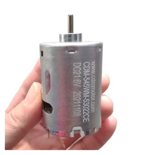 YHNNH 36 * 50mm 12V ~ 24V 30500rpm High Speed 545 DC Motor CDM-545WM 50W Dual Kugellager Carbon Pinsel Motor for Elektrische Bohrmaschine von YHNNH