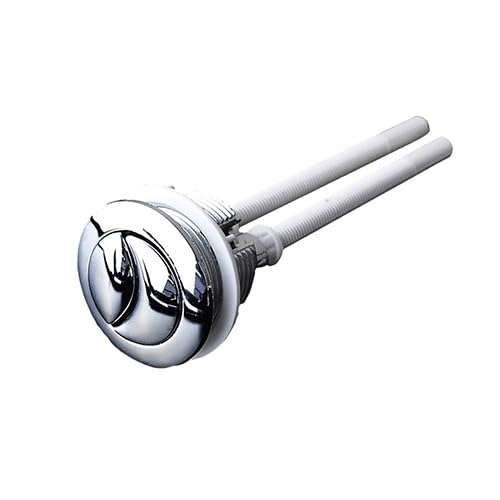 YHNNH 38 mm Doppelspül-Toilettendruckknopf - Langlebiges ABS-Wassertankventil for Badezimmerzubehör, 1 Stück von YHNNH
