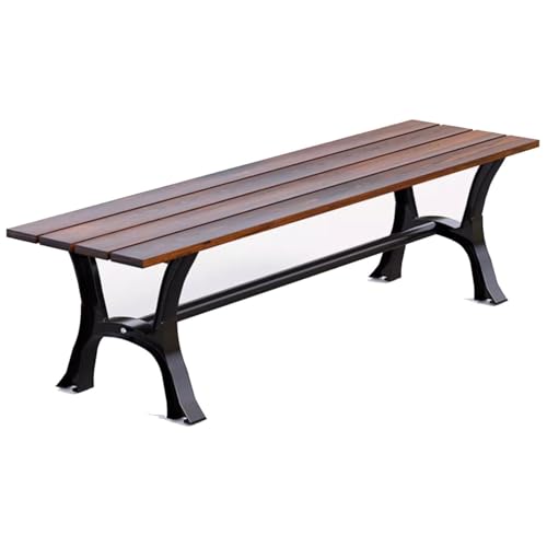 YHNNH Allwetter-Gartenbank for 2 Personen – 47–59 Zoll Terrassenmöbel(120cm) von YHNNH