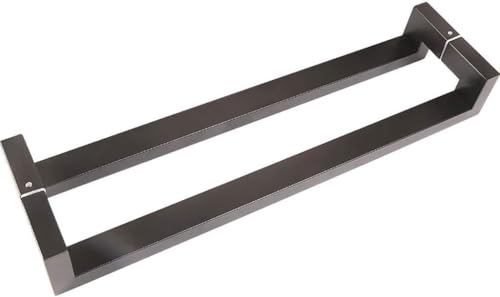YHNNH Edelstahl-Push-Pull-Türgriff, Haustürgriff aus Glas/Holz – Mattschwarz, 4 Längen(Length425mm) von YHNNH