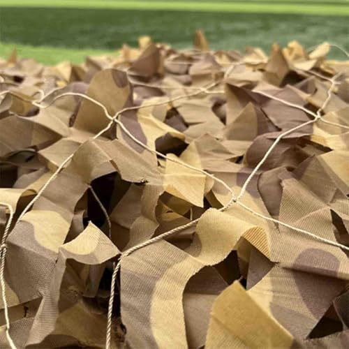 YHNNH WildGuard Desert Camo Net – Verstärkter, maßgeschneiderter Sonnenschutz for die Jagd und Outdoor-Aktivitäten(1.5x9meters) von YHNNH