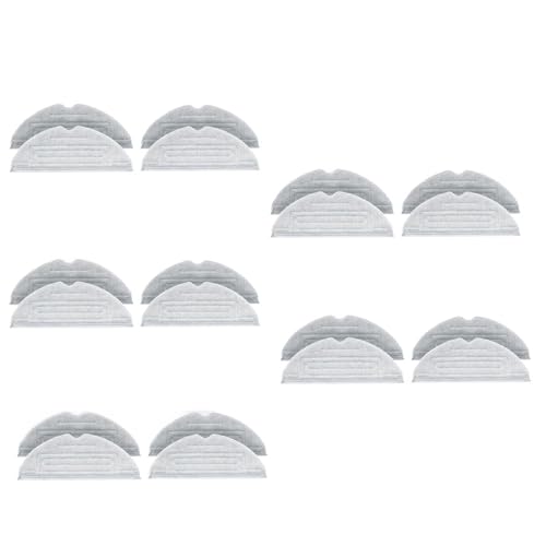 YHNNH Wischtücher Wischmopp-Zubehör, Kompatibel Mit Roborock, S7, S7+, S7 MaxV, Ultra, S7 Pro, Ultra, S8, S8+, S7 Max, Ultra(10pcs) von YHNNH
