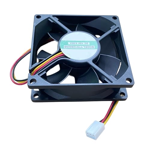 YTD128025B 8CM Quadratischer Lüfter DC12V 0,60A 3-Leiter-Kühler 8CM Quadratischer Lüfter YTD128025B DC12V 0,60A 3-poliger Lüfter YTD128025B 8CM Quadratischer Lüfter DC12V 0,60A 3-Leiter-Kühler 8CM Quadratischer Lüfter YTD128025B DC12V 0,60A 3-poliger Lüfter von YHNNH