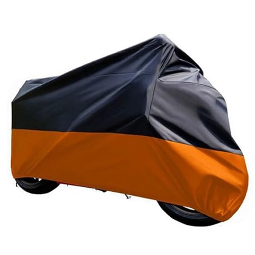 Motorrad Abdeckplane Speziell für Yamaha MT09 Tracer 900 GT mt 09 XSR 900, Winterfest Motorradabdeckung Outdoor Wasserdicht UV-Beständiges Motorradgarage 210D Oxford Stoff Abdeckplane Motorrad von YHNQFB