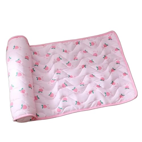 YHOPJKFRA Kühlmatte für Hunde – Weicher, Dicker Schaumstoff, stützendes Gel, selbstkühlendes Pad für Hunde und Katzen im Sommer. Langlebig, Kratzfest | rosa von YHOPJKFRA