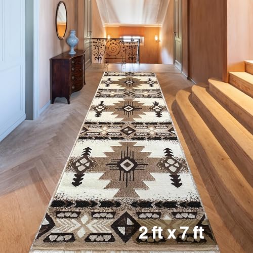 YHSF South West C318 Teppich für Indianer – leicht zu reinigen, dick, weich, langlebig, Indianer-Teppich für Schlafzimmer/Wohnzimmer und mehr, Elfenbein, 60 x 200 cm YHSF South West C318 Teppich für Indianer – leicht zu reinigen, dick, weich, langlebig, Indianer-Teppich für Schlafzimmer/Wohnzimmer und mehr, Elfenbein, 60 x 200 cm von YHSF