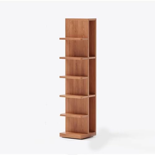 YHWKGZ Eckleiter-Bücherregal, Massivholz-Standregal, Lagerregal, Kreatives Eckregal zur Aufbewahrung von Büchern, Moderne Möbel for Schlafzimmer, Wohnzimmer(Wood) von YHWKGZ