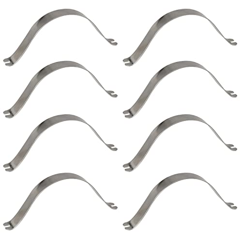 YHXiXi 50 Stück Federklammern Edelstahl Bilderrahmen Hardware DIY Bilder Rahmen Werkzeuge 85 x 9 mm YHXiXi 50 Stück Federklammern Edelstahl Bilderrahmen Hardware DIY Bilder Rahmen Werkzeuge 85 x 9 mm von YHXiXi