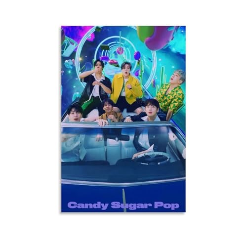 YHZCSCDXY Astro-Sänger-Musik-Cover-Leinwand-Poster, Wandkunst, dekoratives Gemälde, Schlafzimmer, Gemälde, Poster, 40 x 60 cm, ungerahmter Stil von YHZCSCDXY