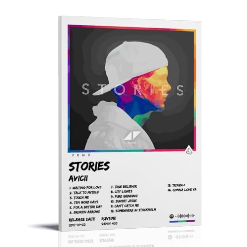 YHZCSCDXY Avicii Musik-Cover-Leinwand-Poster, Wandkunst, dekoratives Gemälde, Schlafzimmer, Poster, 20 x 30 cm, Rahmenstil YHZCSCDXY Avicii Musik-Cover-Leinwand-Poster, Wandkunst, dekoratives Gemälde, Schlafzimmer, Poster, 20 x 30 cm, Rahmenstil von YHZCSCDXY