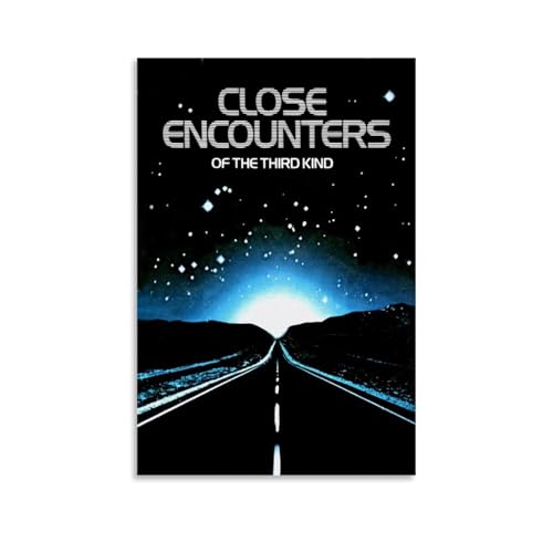YHZCSCDXY Leinwandposter "Close Encounters of The Third Kind", moderne Klassiker, Filme, TV-Serie, Wandkunst, dekoratives Gemälde, Schlafzimmer, 60 x 90 cm, ungerahmter Stil YHZCSCDXY Leinwandposter "Close Encounters of The Third Kind", moderne Klassiker, Filme, TV-Serie, Wandkunst, dekoratives Gemälde, Schlafzimmer, 60 x 90 cm, ungerahmter Stil von YHZCSCDXY